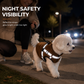 📢📢50% RABATT NU!! ⏰Varm vinterjacka för hund med reflexband och sele för små och medelstora hundar