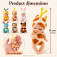 🧸50 % RABATT🎀Mini babydockor, 6 söta stilar, gulligt leksak för barn
