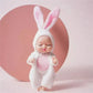 🧸50 % RABATT🎀Mini babydockor, 6 söta stilar, gulligt leksak för barn