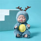 🧸50 % RABATT🎀Mini babydockor, 6 söta stilar, gulligt leksak för barn