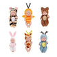 🧸50 % RABATT🎀Mini babydockor, 6 söta stilar, gulligt leksak för barn