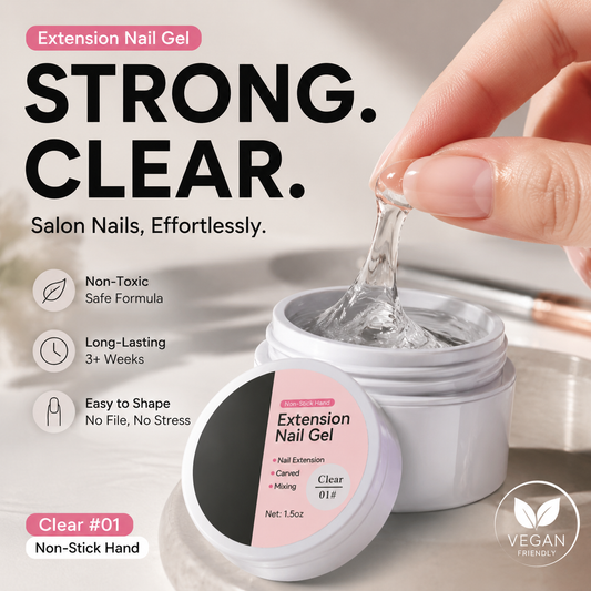 💅 50 % RABATT NU! 🎨 Fast bygggel för naglar – 15 ml i sex färger för nagelförlängningar & 3D-detaljer ✨